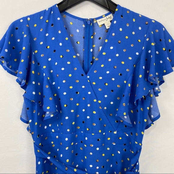 Maison Jules Maxi Dress Surplice Polka dot - Picture 6 of 8